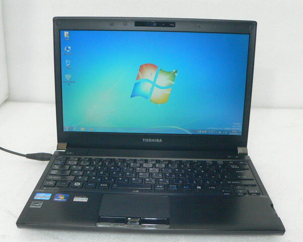 パソコン 中古 Windows7 Pro 32bit 東芝 Dynabook R731/38DB (PR73138DRJB) Core i7-2640M 2.8GHz メモリ 4GB SSD 128GB 13.3インチ(1366×768) ノートパソコン 難あり(底面カバー曲がり)