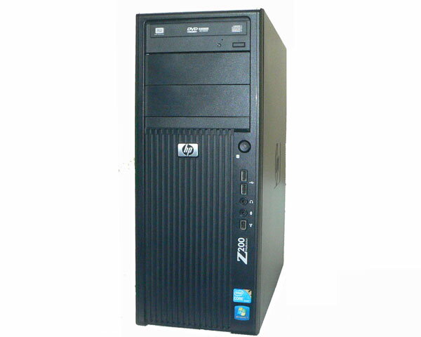 Windows7 Pro 64bit HP Workstation Z200 CMT VA206AV Core i3-540 3.06GHz メモリ 8GB HDD 500GB(SATA) DVD-ROM Quadro FX580