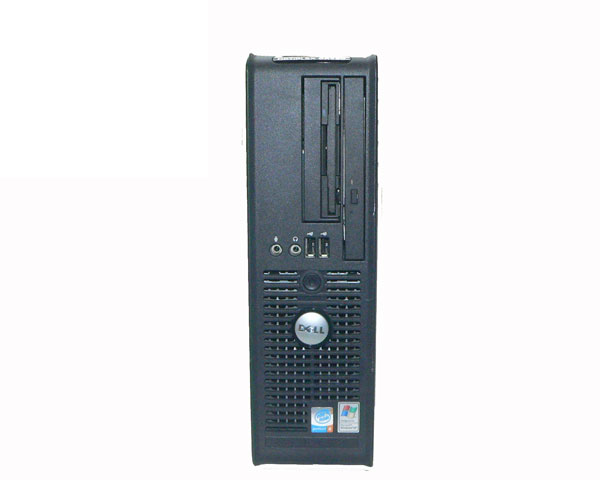 パソコン 中古 DELL OPTIPLEX GX620 SFF Pentium4-2.8GHz メモリ 1GB HDDなし(マウンター欠品) CD-ROM デスクトップ