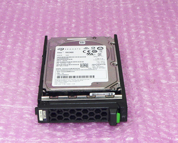 Seagate ST600MM0009 SAS 600GB 10K 2.5インチ 富士通マウンター付き 中古ハードディスク