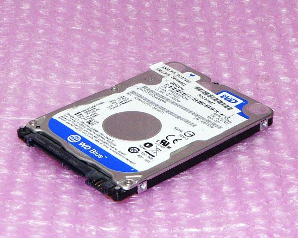 Western Digital WD5000LPVT (Lenovo 04W4482) SATA 500GB 2.5インチ 5400rpm 中古ハードディスク ネコポス便 (ポスト投函)