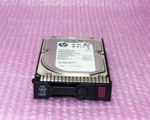 HP 614827-001 (MB3000GBKAC) SATA 3TB 7200RPM 3.5インチ 中古ハードディスク HP 614827-001 (MB3000GBKAC) SATA 3TB 7200RPM 3.5インチ 中古ハードディスク