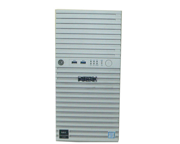 NEC Express5800/T110i (N8100-2507Y) Xeon E3-1220 V6 3.0GHz メモリ 8GB HDD 300GB×2(SAS 2.5インチ) DVD-ROM