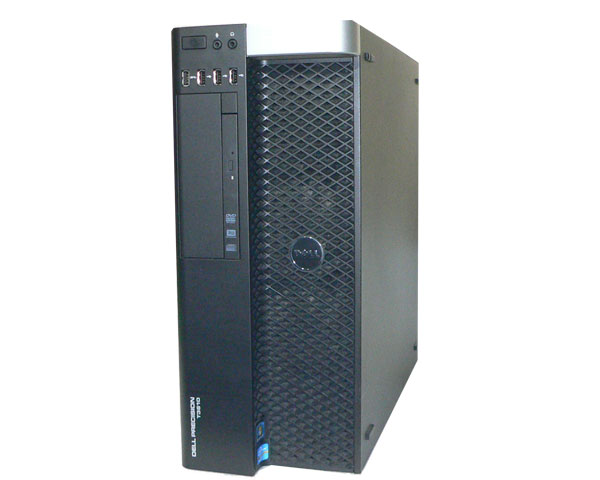 Windows7 Pro 64bit DELL PRECISION T3610 Xeon E5-1603 2.8GHz メモリ 16GB HDD 1TB(SATA) DVDマルチ Quadro K2000 筐体に傷と凹みあり