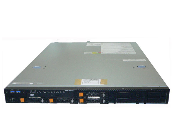 NEC Express5800/R110i-1(N8100-2527Y) Xeon E3-1220 V6 3.0GHz メモリ 8GB HDD 300GB×4(SAS 2.5インチ) DVD-ROM AC*2