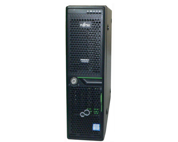 富士通 PRIMERGY TX1320 M2 (PYT1322T2S) Xeon E3-1220 V5 3.0GHz メモリ 16GB HDD 1.2TB×2(SAS 2.5インチ) DVD-ROM