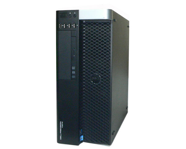 Windows7 Pro 64bit DELL PRECISION T3610 Xeon E5-1603 2.8GHz メモリ 16GB HDD 1TB(SATA)+256GB(新品SSD) DVDマルチ Quadro K2000 筐体傷あり