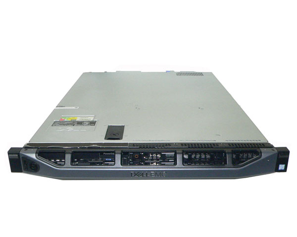 商品名 DELL PowerEdge R430 状態 中古動作品 CPU Xeon E5-2640 V4 2.4GHz × 1基 (10コア) メモリー 32GB (16GB×2枚) ハードディスク 600GB×3 (SAS 2.5インチ) 光学ドライブ DVDマルチ RAIDコントローラ PERC H730P Mini 電源ユニット 搭載数2/最大2 (550W) 動作について 動作確認済みです(OS未搭載)OSは付属しておりませんので、お好みのOSを別途御用意下さい。 外観について 筐体に擦り傷、汚れが多少あります 備考 遠隔リモート管理は iDRAC8 Enterprise です 付属品 電源コードのみ※上記以外の付属品は一切ありません 補足事項 ラックレールの付属はありません 納期について 通常ご注文頂いてから、3営業日以内の発送となります。※即日発送が可能な場合もありますので、お急ぎの場合は、別途ご相談下さい。 送料区分 ヤマト運輸 180サイズ 保証期間 商品到着日から3ヶ月間となりますDELL PowerEdge R430 Xeon E5-2640 V4 2.4GHz メモリ 32GB HDD 600GB×3(SAS 2.5インチ) AC*2 PERC H730P Mini 他、中古サーバー・保守用パーツを各種販売しております。お探しの仕様・モデル番号などがございましたらお気軽にお問い合わせください。