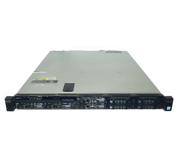 DELL PowerEdge R430 Xeon E5-2640 V4 2.4GHz(10C) メモリ 32GB HDD 600GB×3(SAS 2.5インチ) AC*2 PERC H730P Mini 2