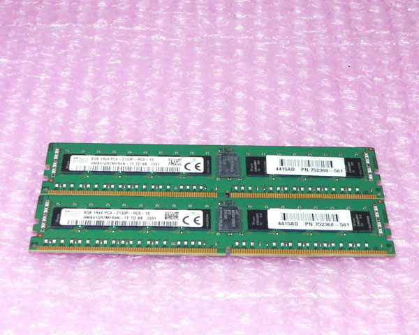 ť꡼ SK hynix HMA41GR7MFR4N-TF PC4-2133P 16GB(8GB2) 1Rx4 DDR4 DIMM (HP 752368-581)ͥݥ(ݥȡ)