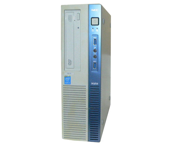 Windows10 Pro 64bit NEC Mate MK33MB-N (PC-MK33MBZDN) Core i5-4590 3.3GHz メモリ 2GB HDD 500GB(SATA) DVD-ROM 本体のみ 前カバー黄ばみ
