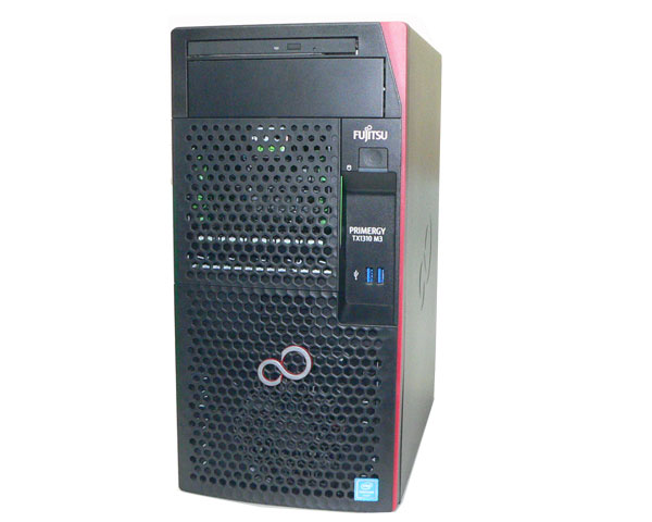 富士通 PRIMERGY TX1310 M3 (PYT1313ZXY) Pentium G4560 3.5GHz メモリ 8GB HDD 500GB×2(SATA) DVD-ROM