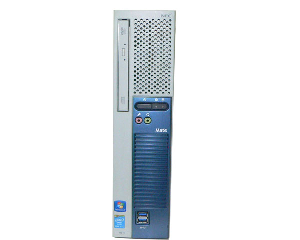 Windows7 Pro 32bit NEC Mate MK32ME-H (PC-MK32MEZCH) Core i5-4570 3.2GHz メモリ 4GB HDD 250GB(SATA) DVD-ROM 本体のみ 中古デスクトップパソコン