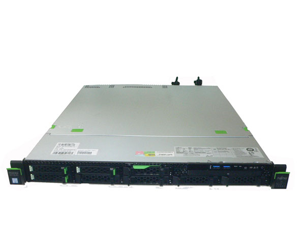 富士通 PRIMERGY RX1330 M4 PYR1334R2M Xeon E-2124 3.3GHz メモリ 16GB HDD 600GB 3 SAS 2.5インチ DVD-ROM AC*2