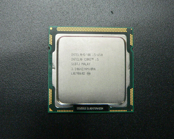中古CPU Core i5 650 3.20GHz SLBTJ LGA1156 ネコポス便(ポスト投函)