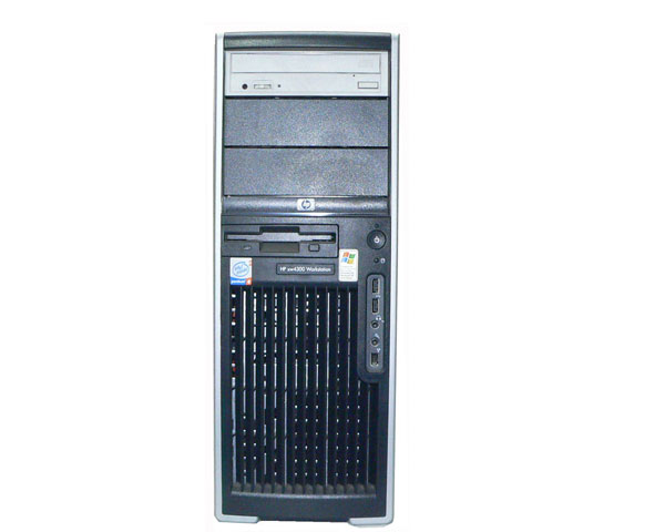 WindowsXP HP WorkStation XW4300 PS988AV Pentium4-3.0GHz メモリ 2GB HDD 250GB SATA CD-ROM Quadro FX540