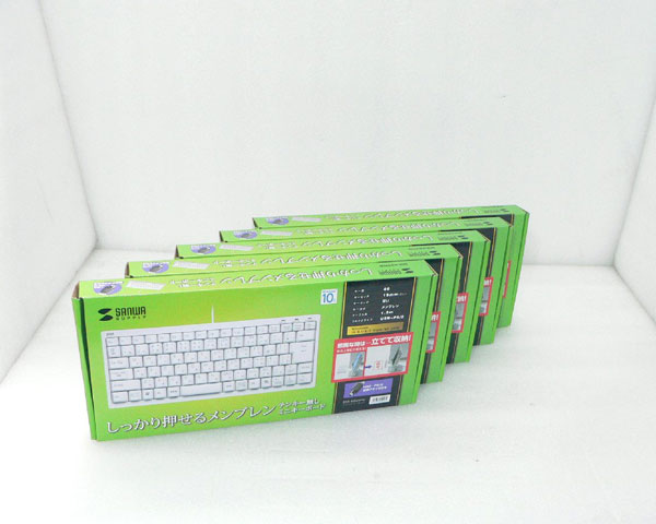 新品 サンワサプライ SANWA ミニキーボード SKB-KG3WN 5個セット