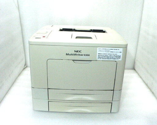 NEC MultiWriter 5300 (PR-L5300) A4 モノクロレーザープリンター 増設トレー付 使用枚数 2,285枚 NEC MultiWriter 5300 (PR-L5300) A4 モノクロレーザープリンター 増設トレー付 使用枚数 2,285枚