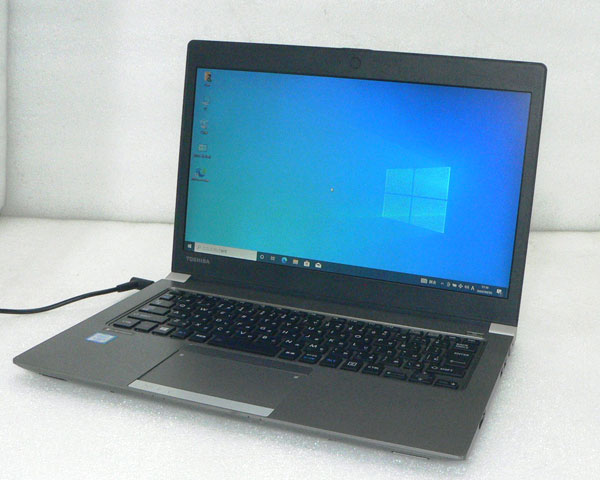 Windows10 Pro 64bit 東芝 dynabook R63/D (PR63DGAAD37QD1H) Core i3-6006U 2.0GHz メモリ 8GB 256GB(NVMe SSD) 13.3インチ(1366×768) WPS Office2付き