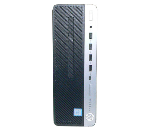 Windows11 Pro 64bit HP ProDesk 600 G4 SFF (2VG42AV) 第8世代 Core i3-8100 3.6GHz メモリ 8GB 256GB(NVMe SSD) DVDマルチ 本体のみ