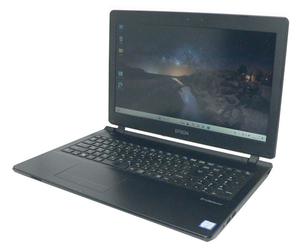 Windows11 Pro 64bit EPSON Endeavor NJ4100E Core i3-7100U 2.4GHz メモリ 8GB SSD 256GB DVDマルチ 15.6インチ(1366×768) WPS Office2付き Webカメラ HDMI テンキー 15インチ A4サイズ 大画面