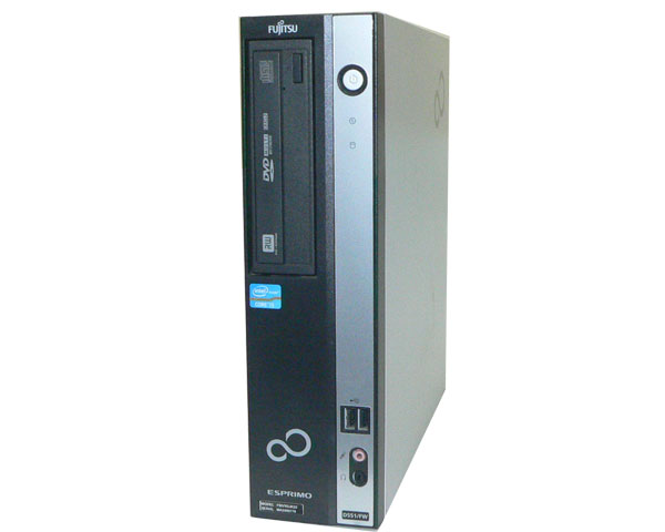 Windows8.1 Pro 64bit 富士通 ESPRIMO D551/FW (FMVYDJK22) Core i3 3220 3.3GHz メモリ 4GB HDD 250GB(SATA) DVDマルチ