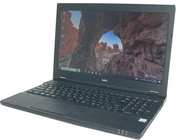 Windows10 Pro 64bit NEC VERSAPRO VKL24X-4 (PC-VKL24XZG4) Core i3-7100U 2.4GHz メモリ 8GB SSD 256GB(新品) 15.6インチ(1366×768) WPS Office2付き 15インチ大画面 無線LAN Wi-Fi 初期設定済み