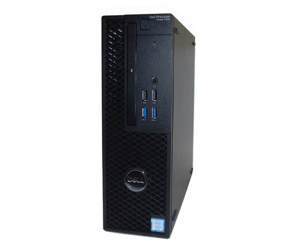 Windows10 Pro 64bit DELL PRECISION Tower 3420 省スペース型 Core i7-6700 3.4GHz メモリ 16GB HDD 1TB(SATA) DVDマルチ 中古ワークステーション