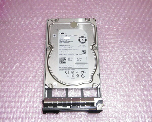 DELL 0XWM1W (ST4000NM0005) SAS 4TB 7.2K 12Gbps 3.5インチ 中古ハードディスク