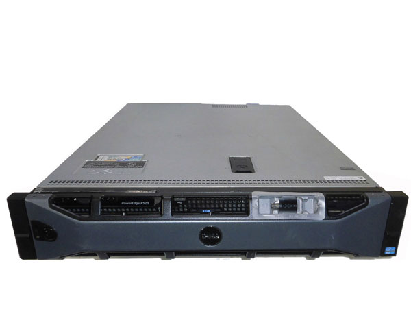 中古 DELL PowerEdge R520 Xeon E5-2430 2.2GHz(6C) メモリ 24GB HDD 300GB×2(SAS) AC*2