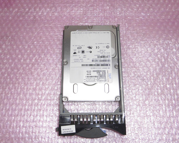 IBM 90P1311(26K5260) Ultra320 SCSI 80pin 300GB 10K 3.5インチ 中古ハードディスク