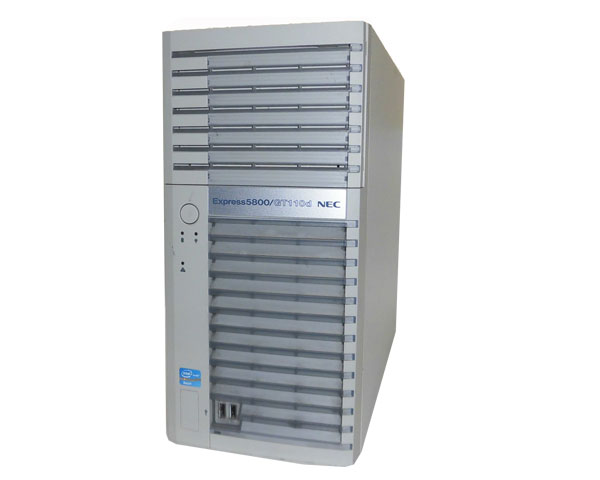 中古 NEC Express5800/GT110d (N8100-1850Y) Xeon E3-1220 3.1GHz 4GB 500GB×2(SATA 3.5インチ) DVD-ROM