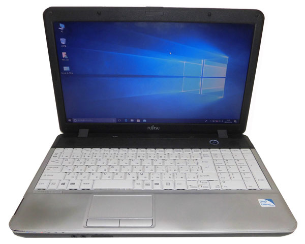 ジャンク 難あり Windows10 富士通 LIFEBOOK A512/F Celeron B730 1.8GHz 4GB 320GB DVDマルチ 15.6インチ(1366×768) A4サイズ 中古ノートパソコン ACアダプタ付属なし