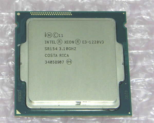 CPU Xeon E3-1220 V3 3.10GHz SR154