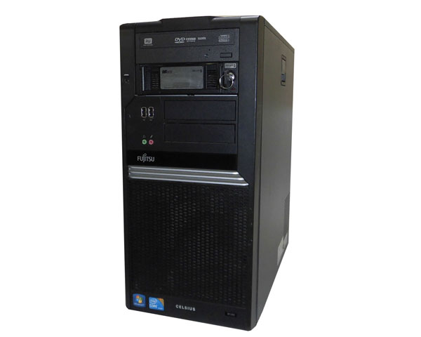 Windows7 富士通 CELSIUS W380 (CLW8GAF1C) Core i3-540 3.06GHz 2GB 500GB DVDマルチ 中古ワークステーション