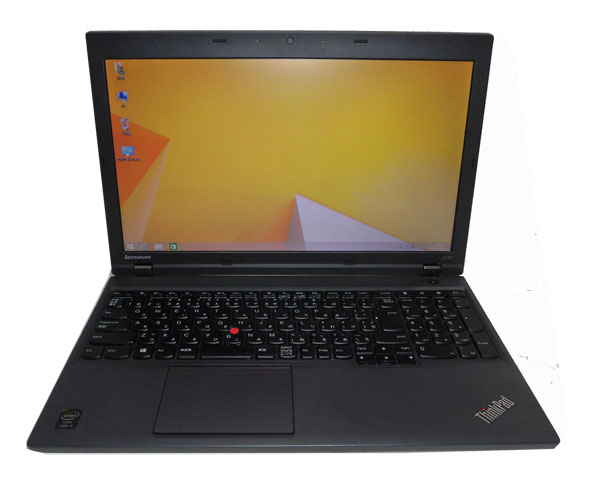 Windows8.1 Pro 64bit Lenovo ThinkPad L540 20AU-A0MJJP Core i5-4200M 2.5GHz 4GB 500GB DVD-ROM 無線LAN 15.6インチ テンキー 中古..