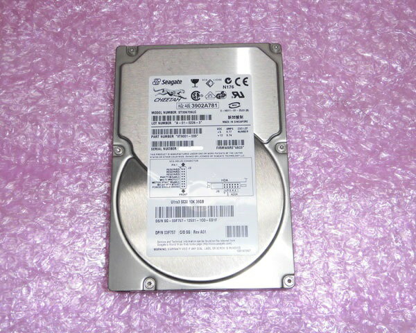 DELL 03F757(ST336706LC) Ultra160 SCSI 36GB 10K 中古ハードディスク