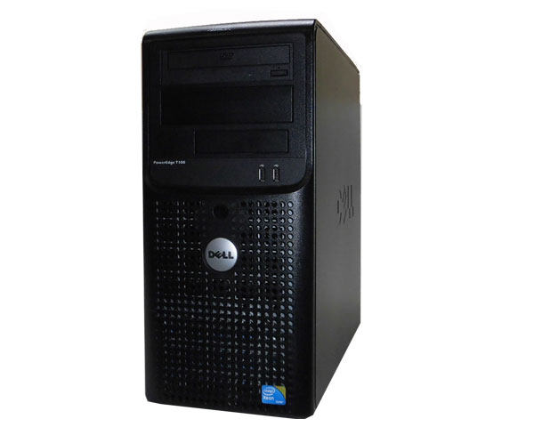 中古 DELL PowerEdge T100 Xeon E3110 3.0GHz 2GB 500GB 2 SATA DVD-ROM