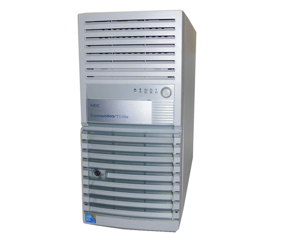 商品名 NEC Express5800/T110c (N8100-1700) CPU Xeon-X3430 2.4GHz メモリー 4GB (2GB×2枚) HDD 250GB×3 (SATA 3.5インチ) 光学ドライブ DVD-ROM ...