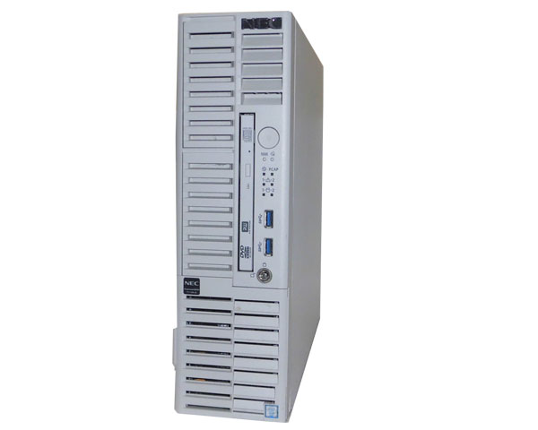 中古 NEC Express5800/T110h-S N8100-2306Y Xeon E3-1220 V5 3.0GHz メモリ 8GB HDD 300GB 3 SAS 2.5インチ DVDマルチ