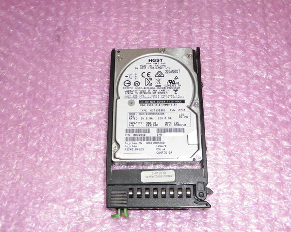 富士通 A3C40191268 (AL14SEB090N) SAS 900GB 10K 2.5インチ 中古ハードディスク