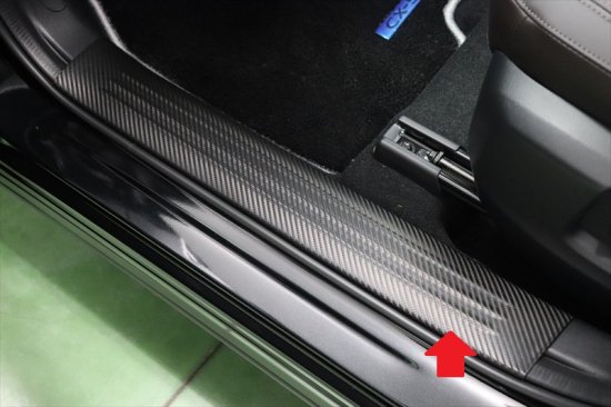 CX-5 KF系　フロントステップパネル傷防止シート