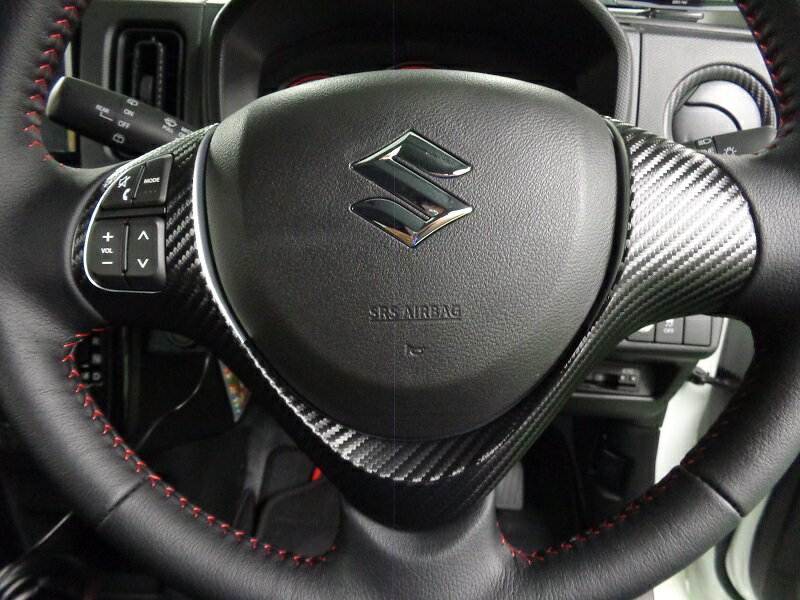 アルト　ステアリングスイッチパネルシート