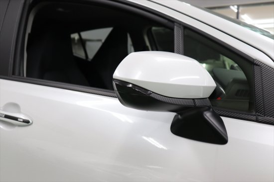 トヨタAQUA　PK10系　ドアミラーウインカーフィルム