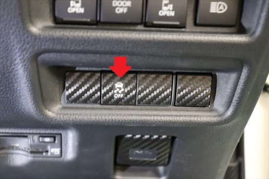 シエンタ10系　TRC OFFスイッチシート