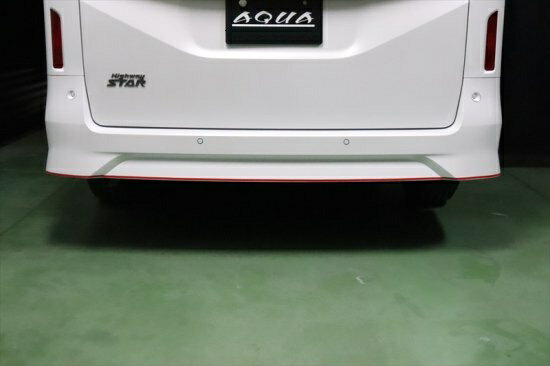 Rakuten - セレナC28　リアバンパーレッドラインシート