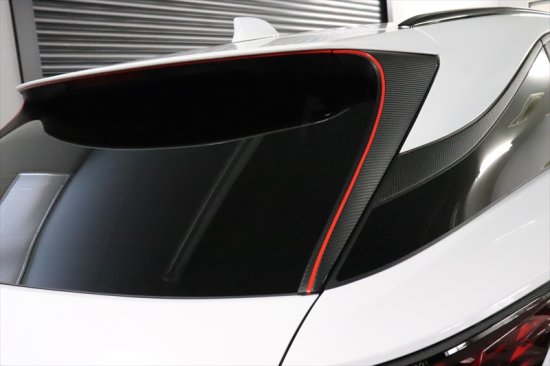 レクサスRX　リアウイングレッドラインシート