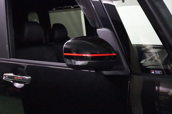タントカスタムLA650S　ドアミラーカバーレッドラインシート