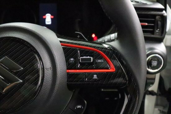 スイフトZCE系　ステアリングスイッチガーニッシュシート(2)