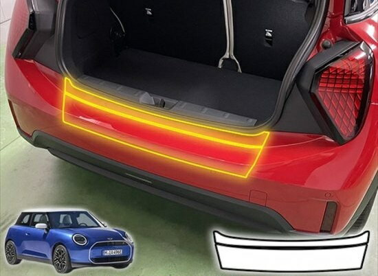 BMWミニ　F66　リアバンパープロテクションフィルム